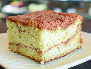 Cinnamon Sugar Coffee Cake Square by Goodies Bakery