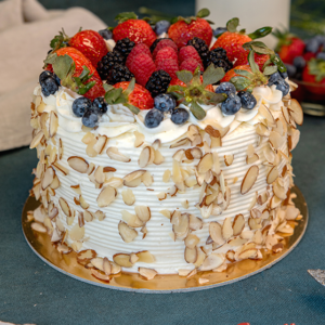 Berries and Cream Cake at Winnipeg Bakery Goodies