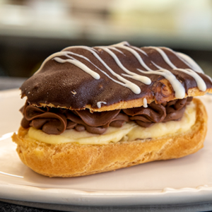 French Eclair Chocolate Goodies Bakery