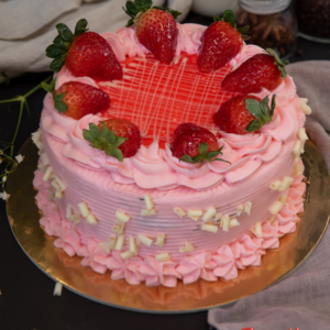 Strawberry Chocolate Truffle Cake at Goodies Bakery