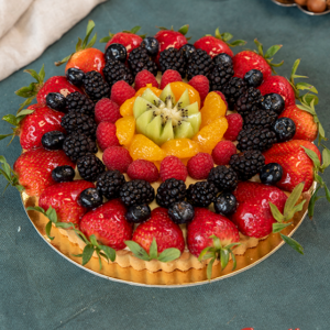 Italian Fruit Flan at Goodies Bakery