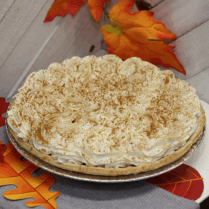 Pumpkin Pie with Real Whip Cream
