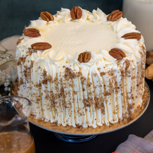 Caramel Pecan Cake Shmoo at Goodies Bakery Winnipeg