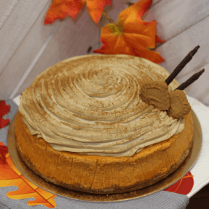 Pumpkin Spice Latte Cheesecake