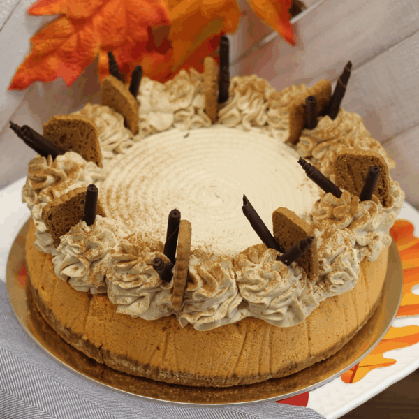 Pumpkin Spice Latte Cheesecake