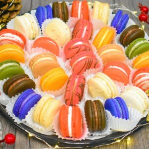 Macaron Tray by Goodies Bake Shop Winnipeg