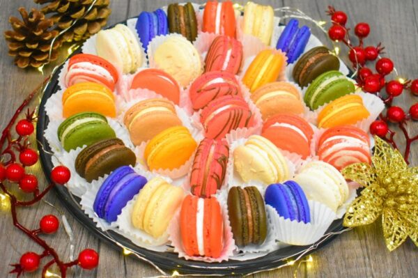 Macaron Tray by Goodies Bake Shop Winnipeg