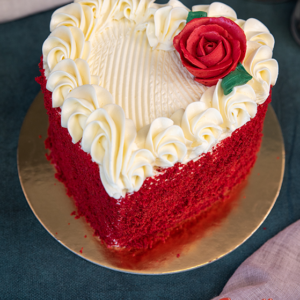 Red Velvet Love Heart Cake Goodies Bakeshop