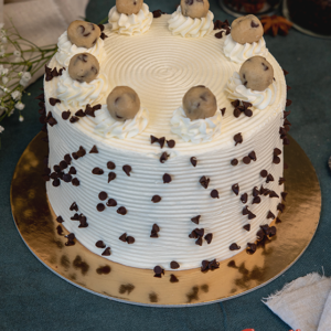 Cookie Dough Mousse Marble Cake at Goodies Bakery Winnipeg