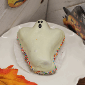 Halloween Birthday Cake Ghost