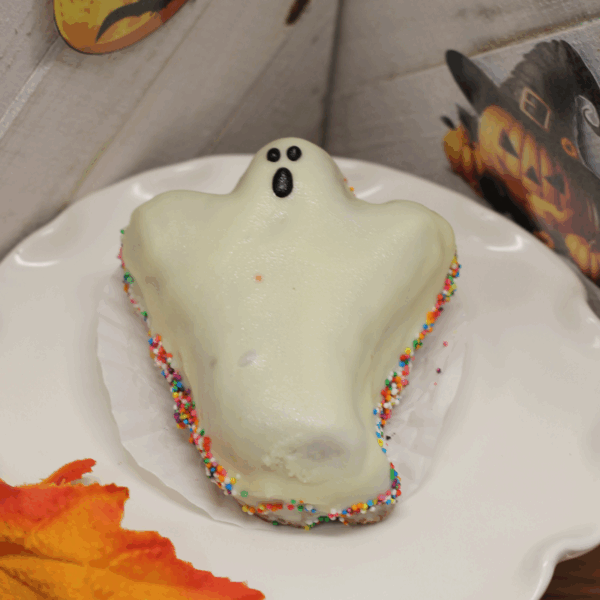 Halloween Birthday Cake Ghost
