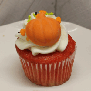 Halloween Red Velvet Cupcake