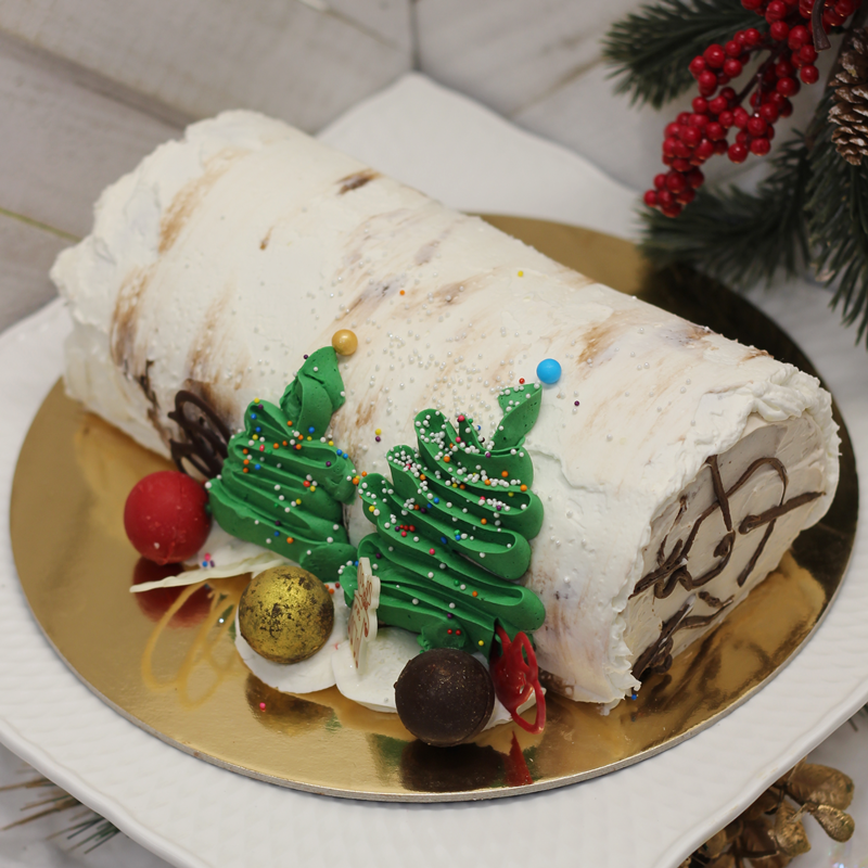 Black Forest Yule Log