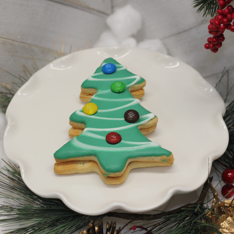 Christmas Tree Imperial Cookie