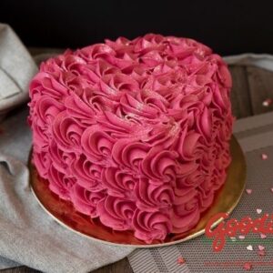 Rosette Red Velvet Cake Valentines Goodies Bakeshop