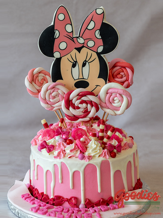 Luvish Creation Minnie Mouse Cake Topper 3D Cake Topper with Name and Age   Disney Theme Cake Topper Design 3  Amazonin Toys  Games