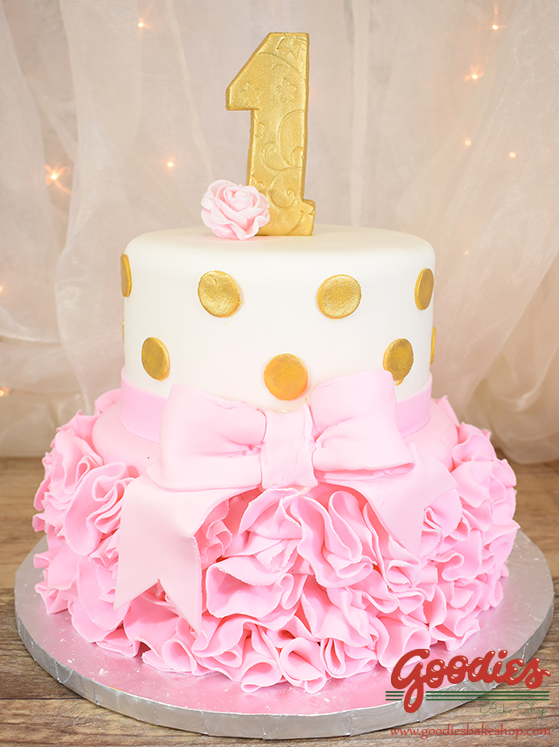 Pink and White Ruffles Cake | Made With Love (by me)