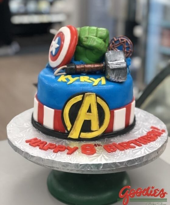 Avengers Super Hero Cake