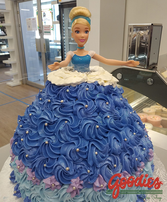 Cinderella Barbie Birthday Cake