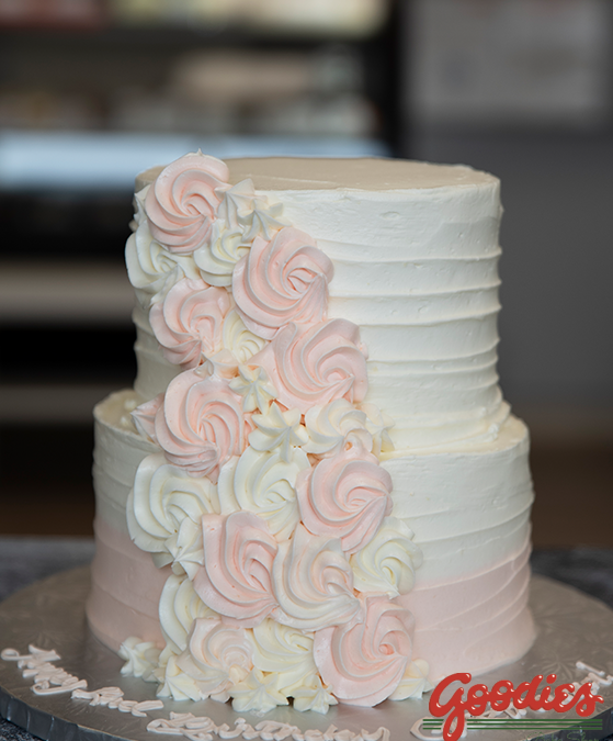 Baby Pink Birthday Cake