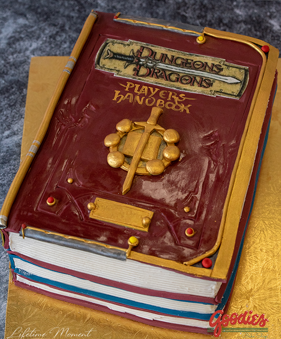 Dungeons and Dragons Birthday Cake