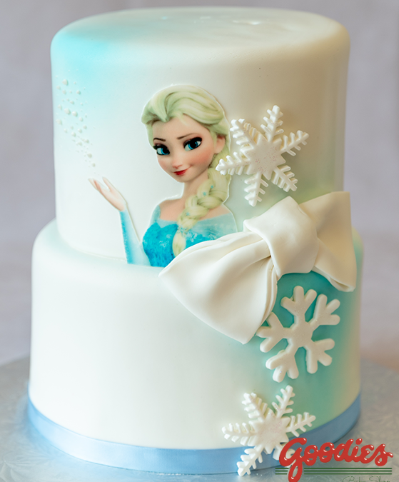 Elsa Birthday Cake
