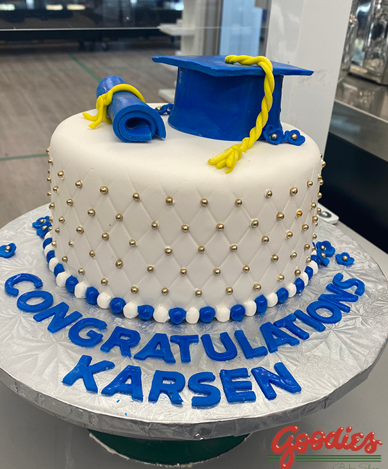 Custom Graduation Cake