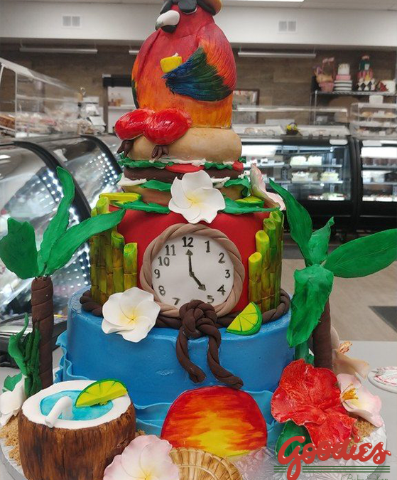 Margaritaville Parrot Cake