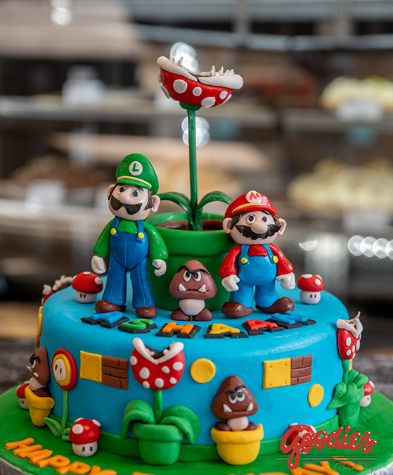 Super Mario Birthday Cake