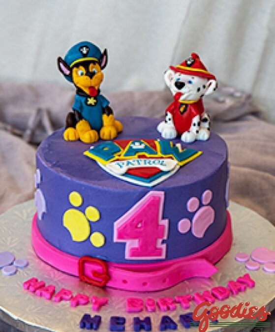 Girl Paw Patrol Birthday Cake