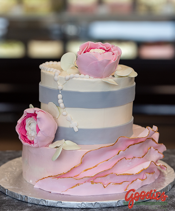 Baby’s First Christening Cake