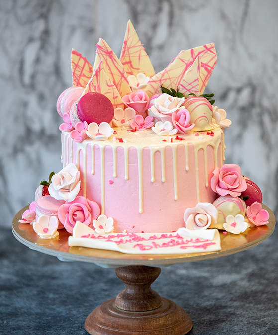 Treats of Pink Birthday Cake