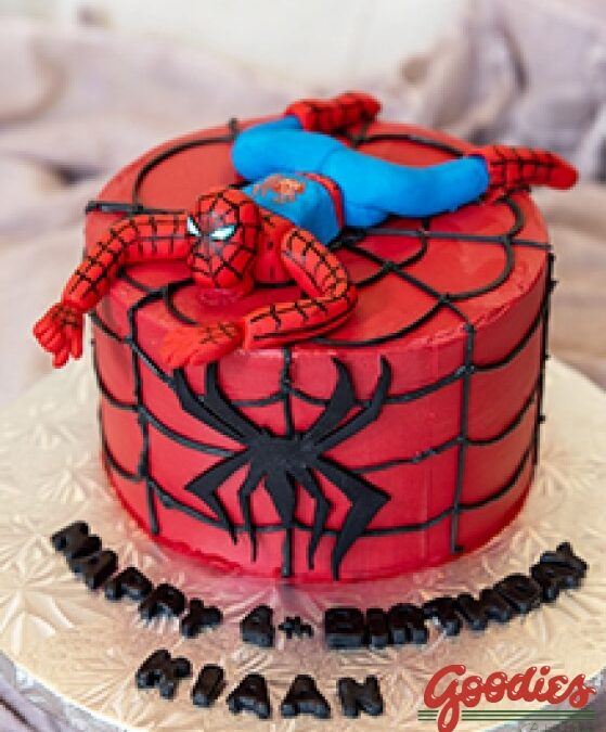 Spider-man Birthday Cake