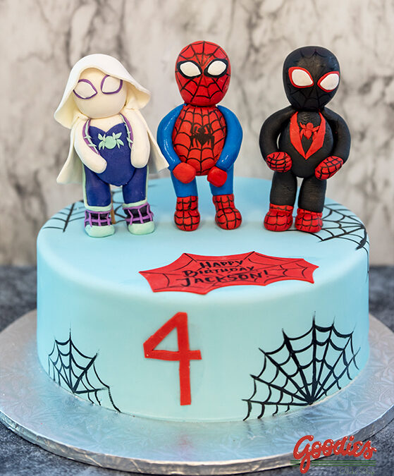 Into the Spider Verse Cake