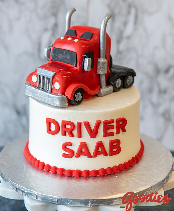 Peterbilt Semi Truck Cake