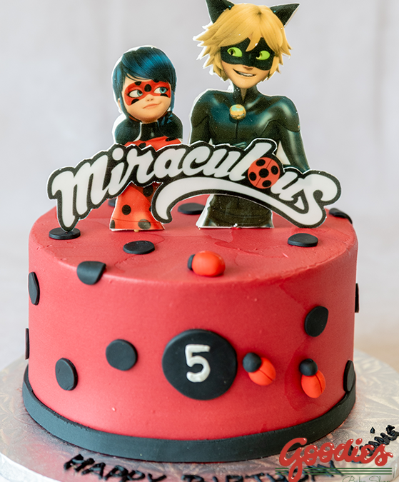Miraculous Birthday Cake