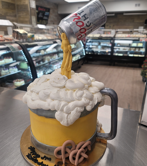 Beer Mug Cake