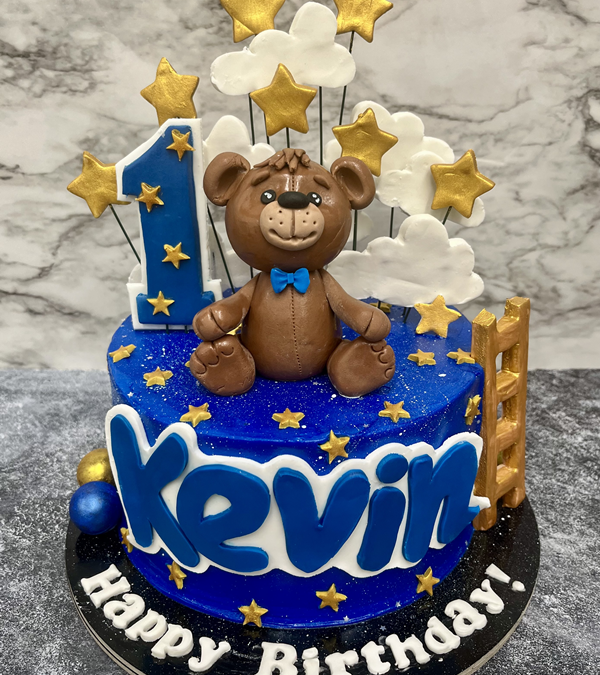 Baby Bear Frist Birthday Cake