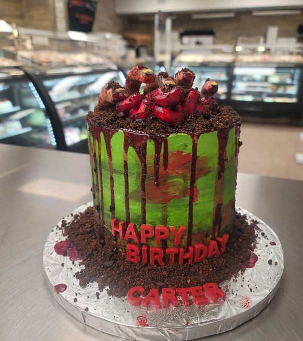 Bloody Zombie Cake