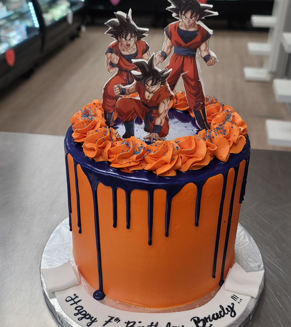 Dragon Ball Z Custom Cake