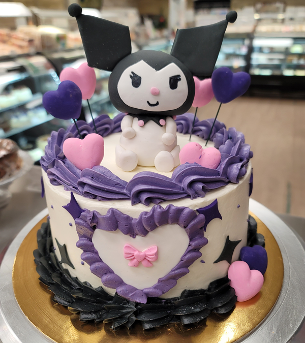 Kuromi Custom Cake