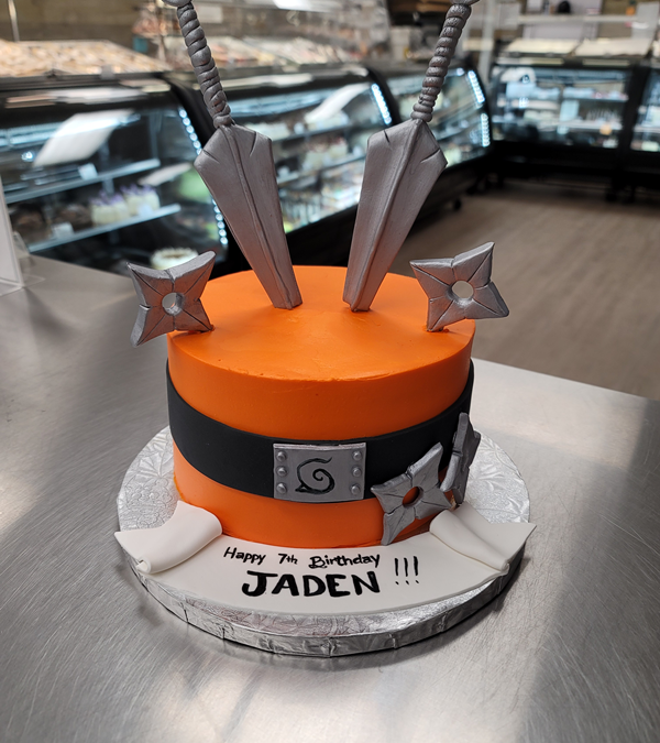 Naruto Birthday Cake