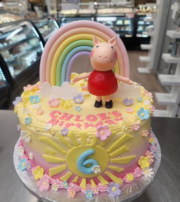 Pastel Peppa Pig Custom Cake