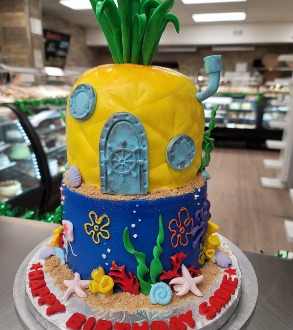 Sponge Bob Square Pants Birthday Cake