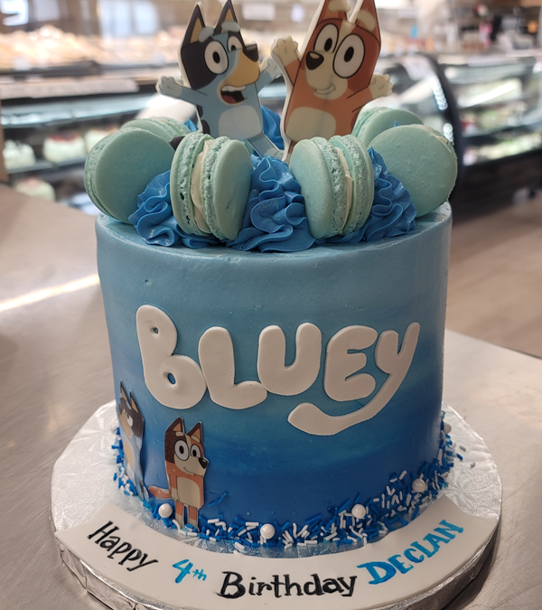 Bluey Birthday Cake
