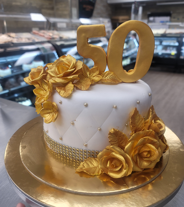 50th Anniversary Cake