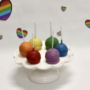 Pride Rainbow Cake Pop Promotion (6 pack)