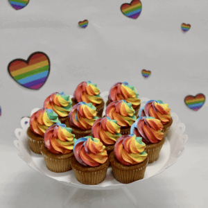 Pride Rainbow Cupcake Promotion (1 Dozen)