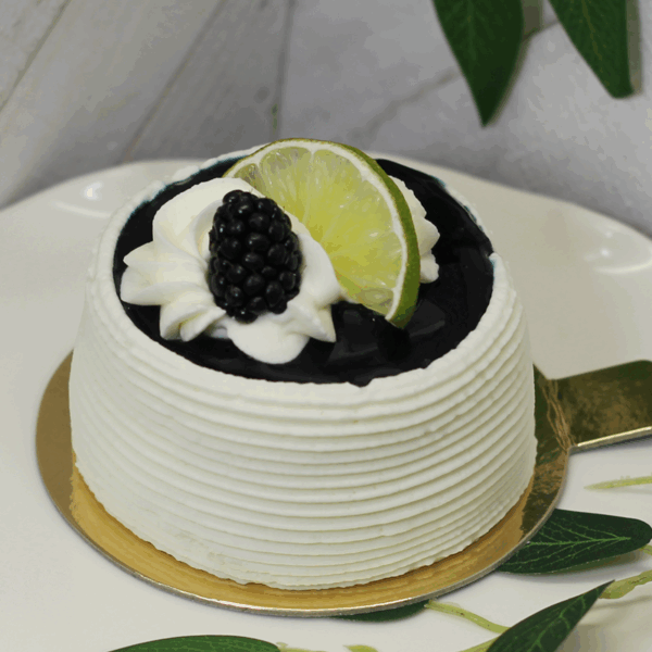 Key Lime Blackberry Charlotte
