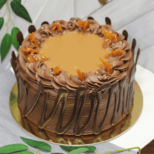 Salted Caramel Chocolate Truffle Cake